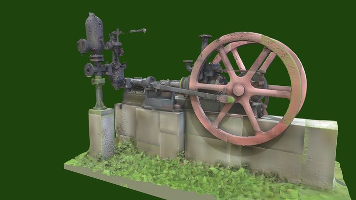 Pompa odwadniająca wirnikowa pionowa 3D Model