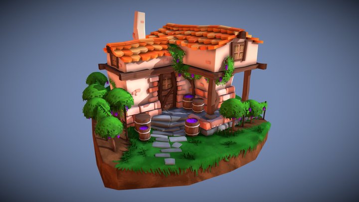 Ancient Greek vintner 3D Model
