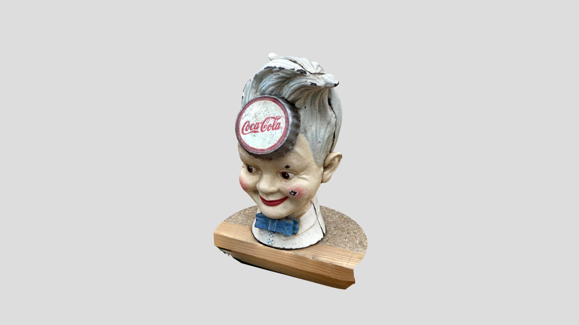 Piggy bank cast iron Coca Cola