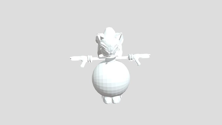 Sonic [BRAWL] – Free 3D Model STL