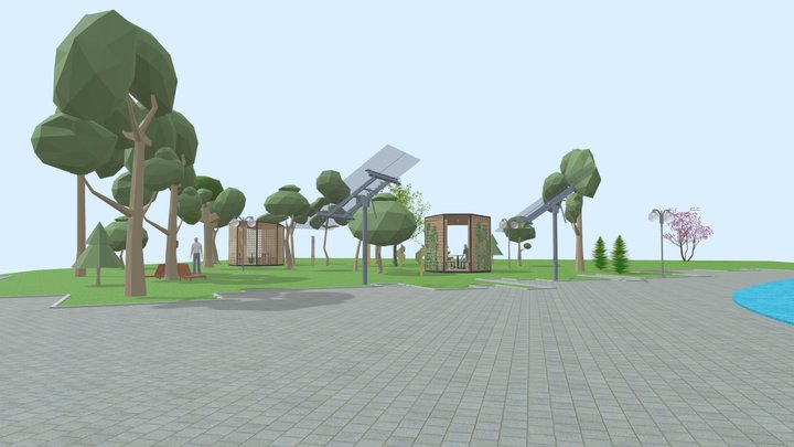 Reconnect with Park 3D Model