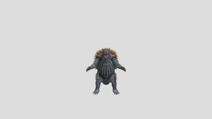 Anguirus (Final Wars) 3D Model
