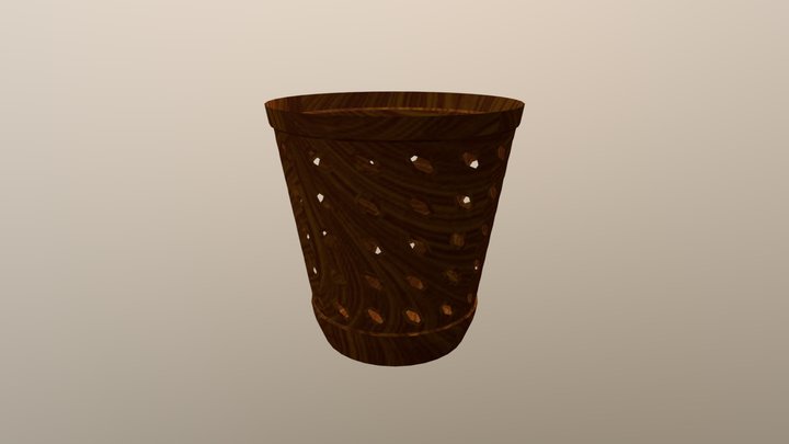 Trashbin 3D Model