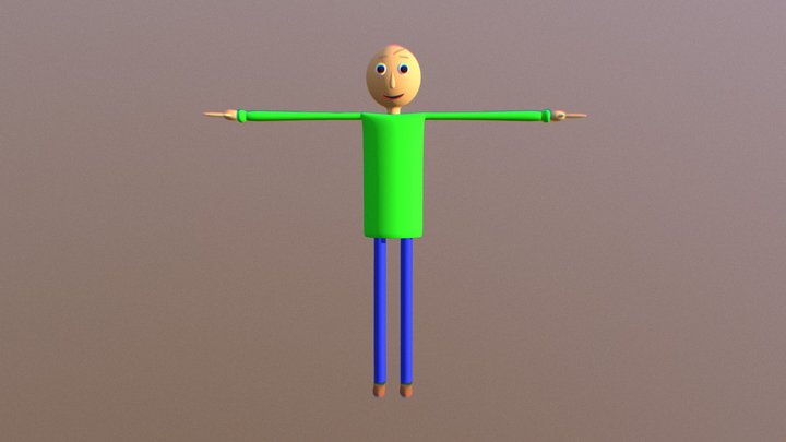 Baldi (BBiEaL) 3D Model