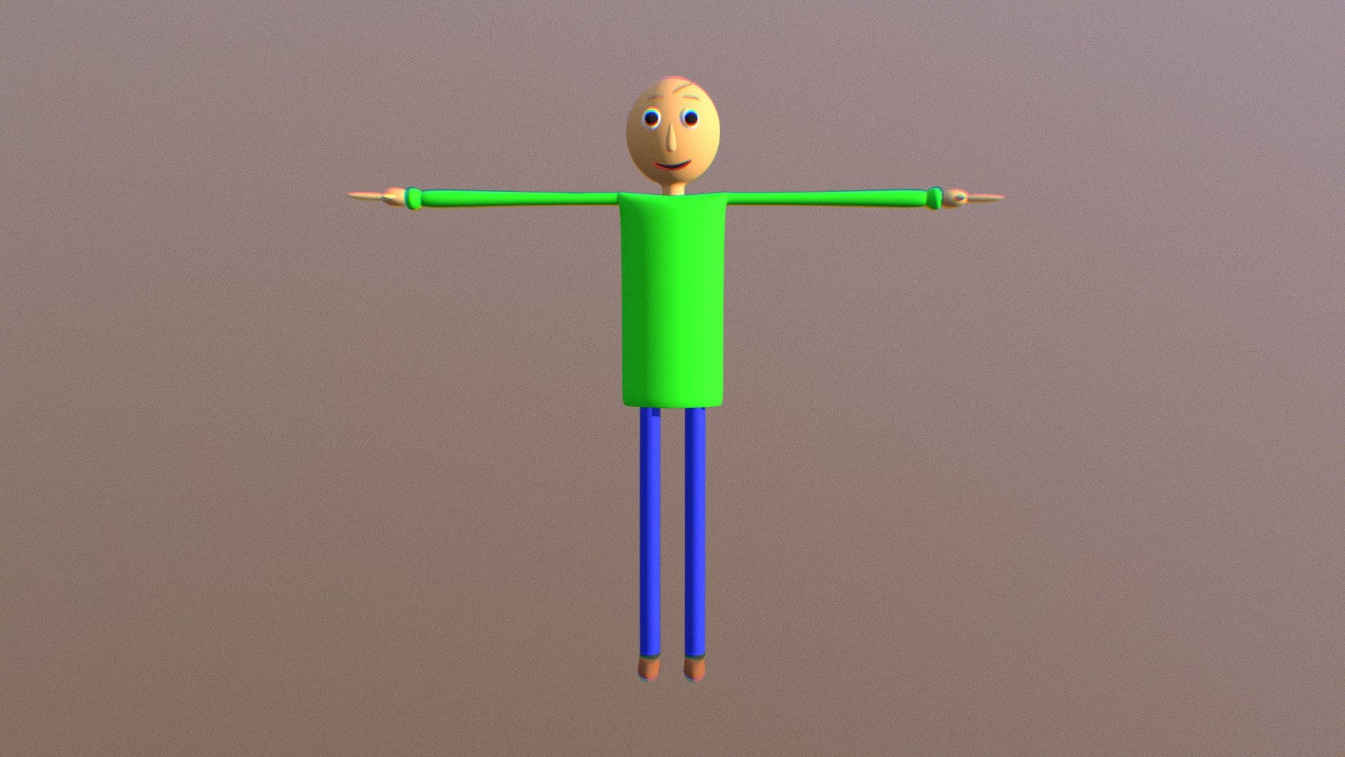 Random Baldi's Basics Characters - Download Free 3D model by  Johnthe3dModeler (@Johnthe3dModeler) [df651cd]