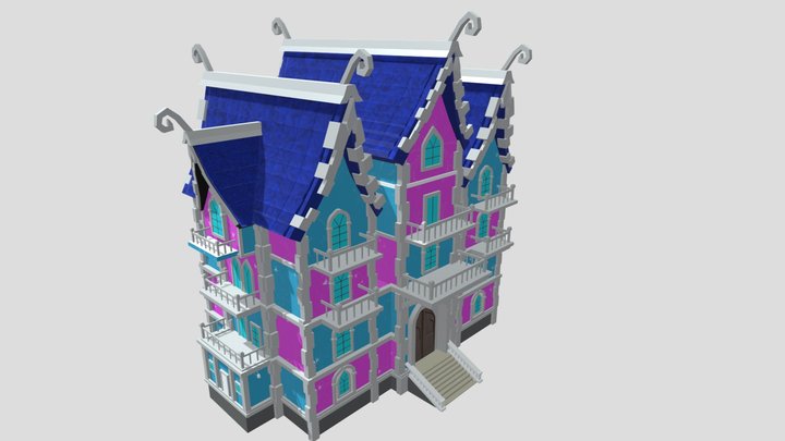 Roblox Building 3D Model 3D Model