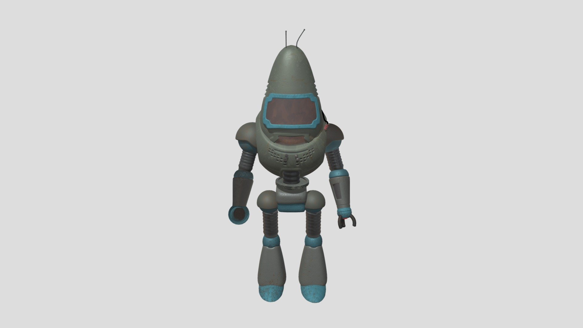 Protectron Jack Brass - 3D model by jackbrass201 [1ea5ff9] - Sketchfab