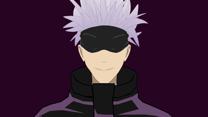 Gojo jujutsu kaisen 3D Model