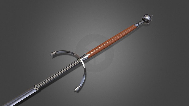 “Armor Piercer” Longsword – Free 3D Model STL