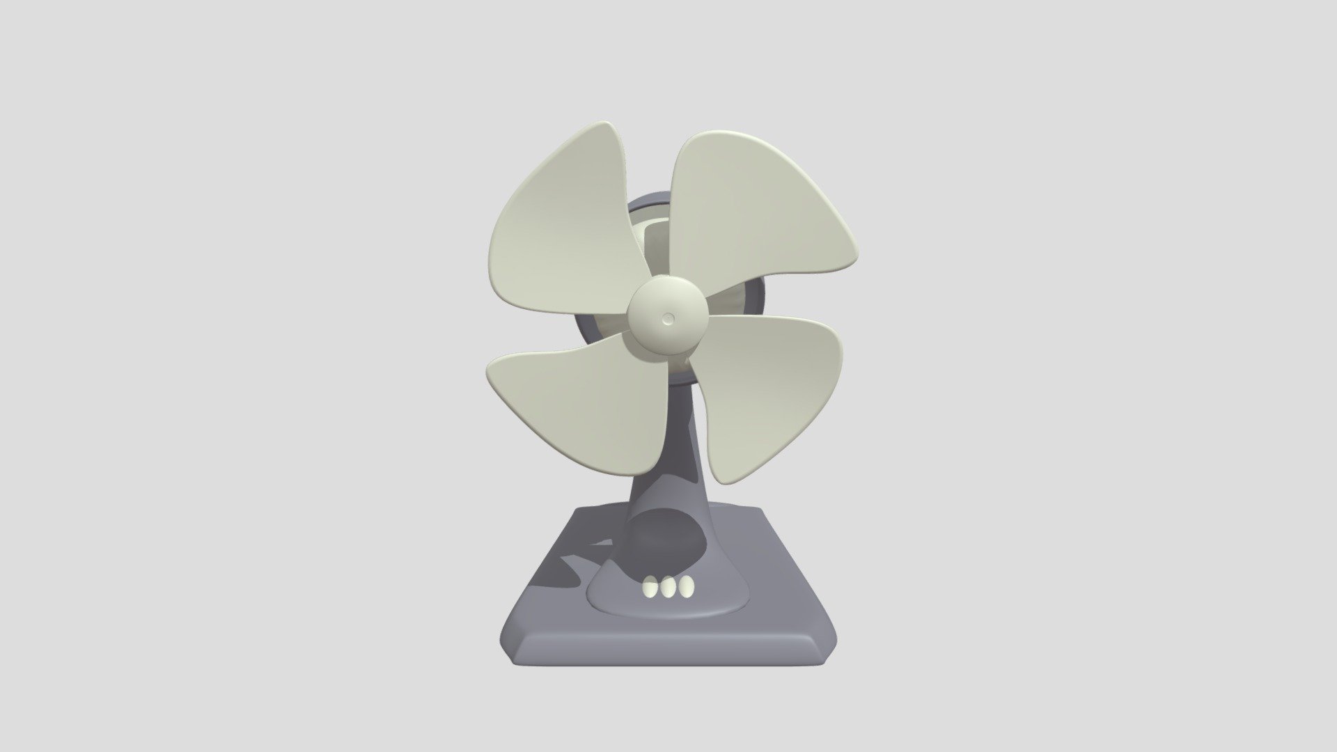 Desktop Fan Finish - 3D model by Cooper O'Leary (@coop160311) [1ea6a12 ...