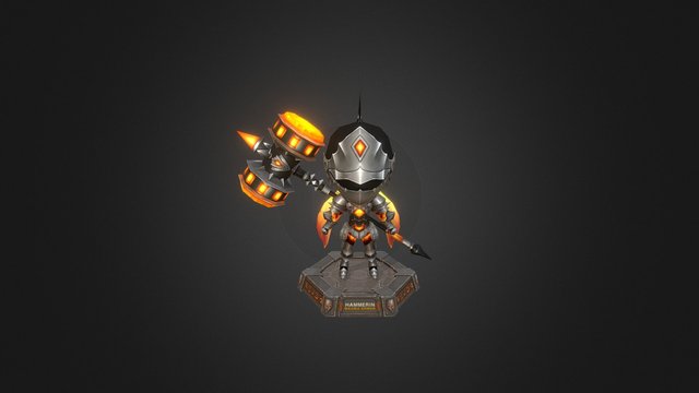 Hammerin 3D Model