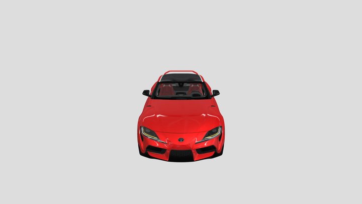 Toyota_gr_supra 3D Model