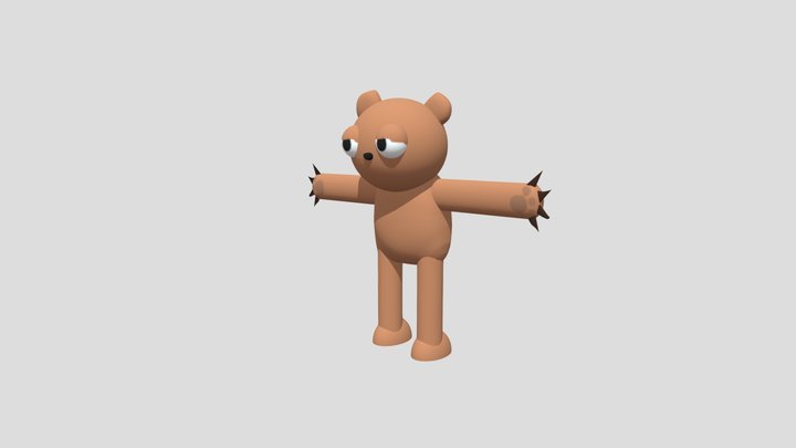 TADC THE AMAZING DIGITAL CIRCUS BEAR 3D Model