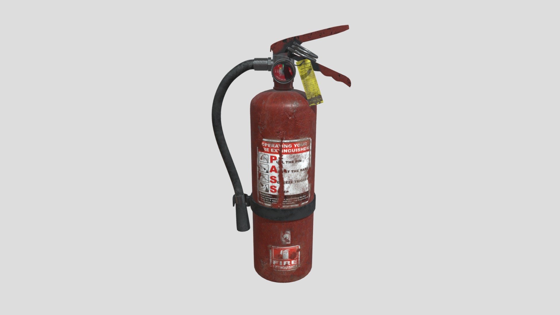 fire extinguisher - 3D model by vfxpritam [1ea8af4] - Sketchfab