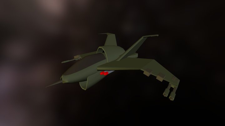 SST Roughneck Chronicles Starfighter 3D Model