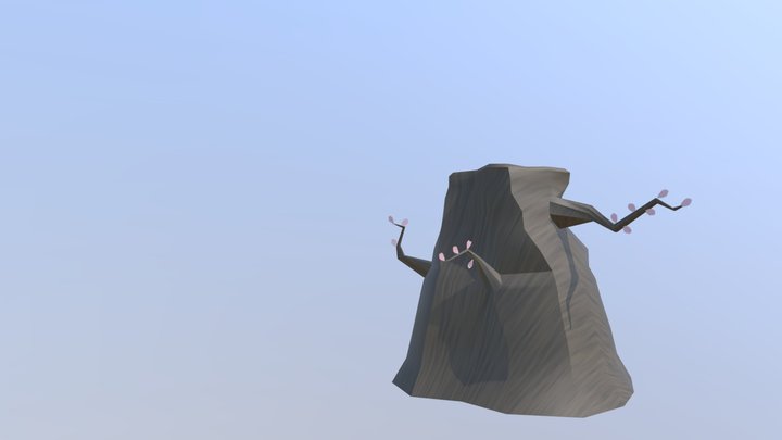 MB Tree Stump 3D Model