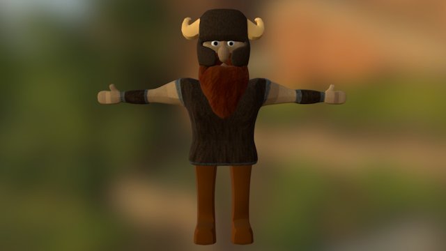 Viking 3D Model