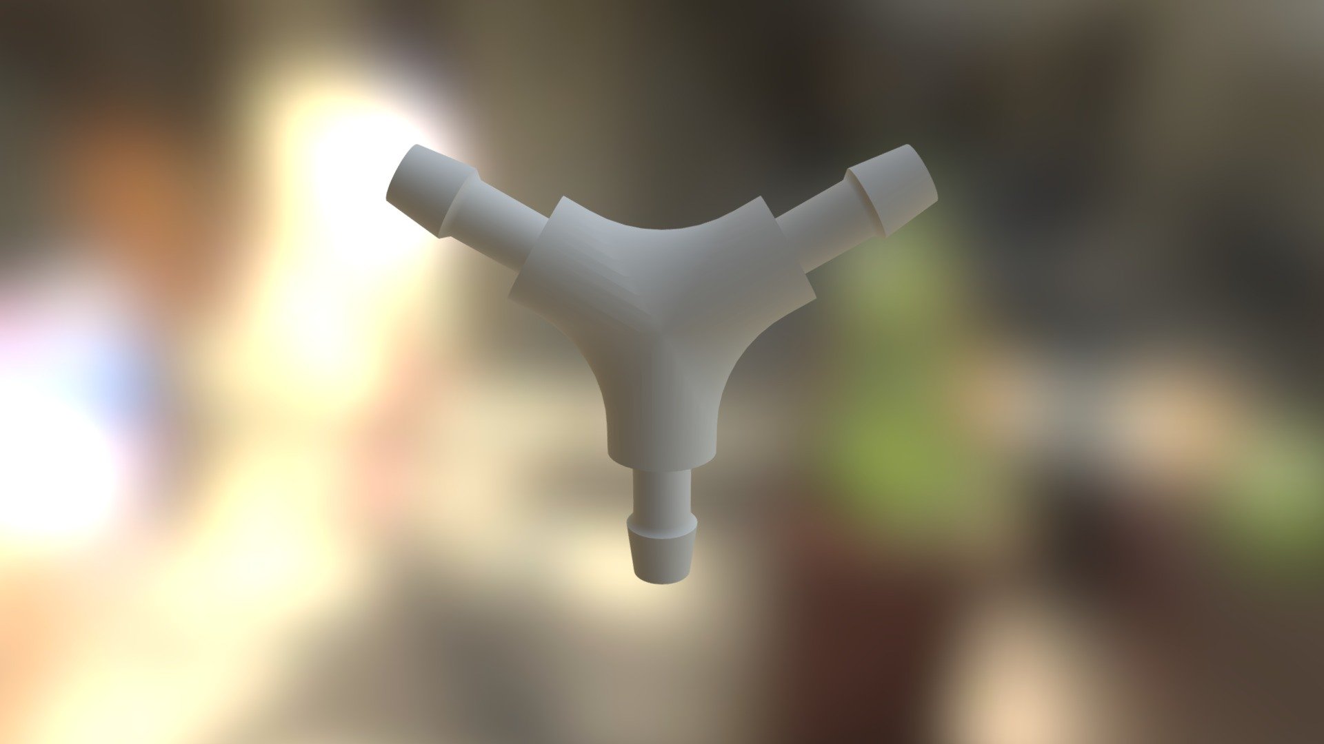 3 Dponics-Y- Splitter - 3D model by arnoldas [1ea9eb7] - Sketchfab