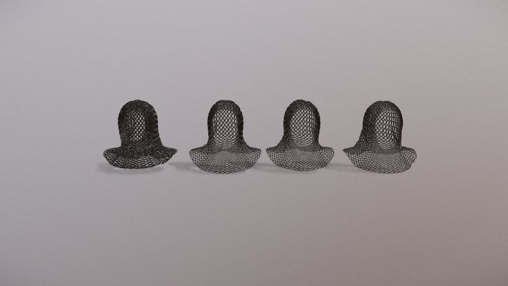 Chainmail Coif Test – Modello 3D gratuito STL