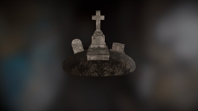 Part Of Cemetery 3D Model