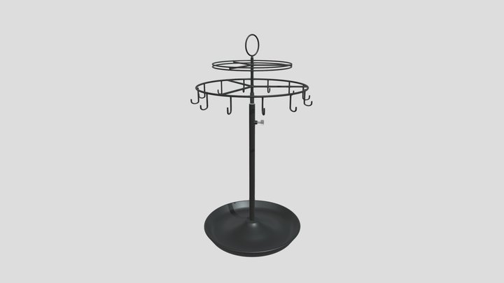 Jewelry Tree Stand 3D Model