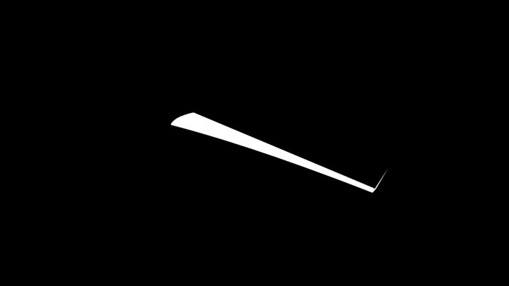 Scenario Specific Turbine Blade Design 3D Model