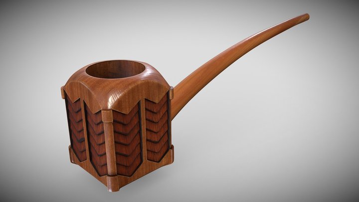 Thorin Oakenshield Pipe 3D Model