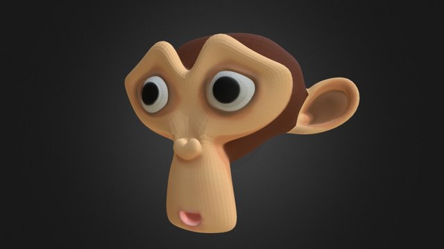 Suzanne Practice 2D Texturing 3D Model