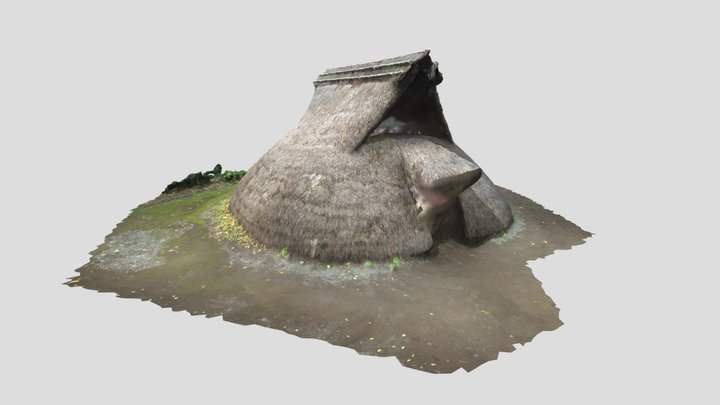 C棟_中期後半の竪穴住居 3D Model