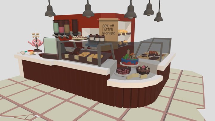 Day 5/ Bakery 3D Model
