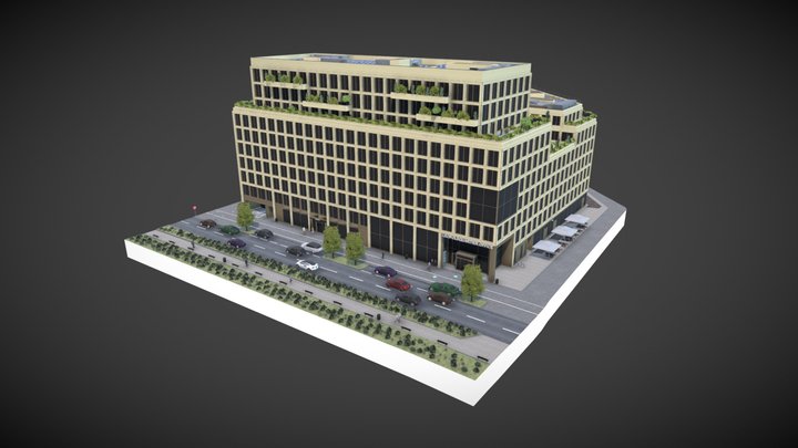 UBM Leopoldquartier 3D Model