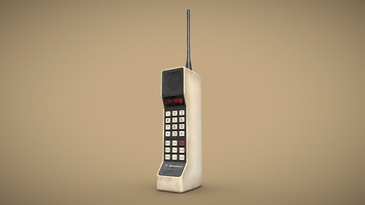 1980's Phone – Modello 3D gratuito STL