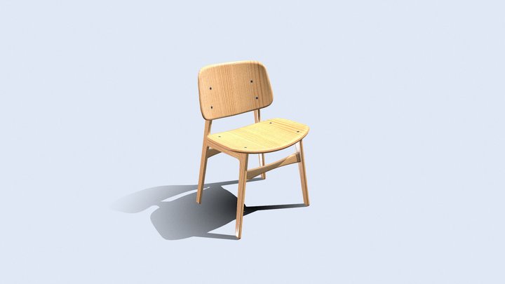 Chaise soborg final 3D Model