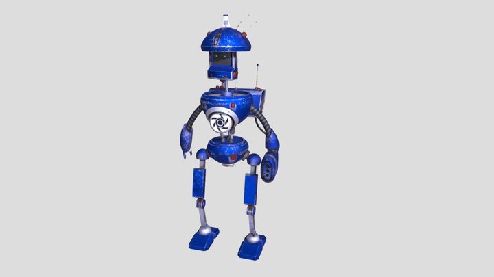 Policebot 3D Model
