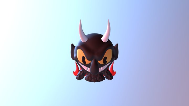 THE DEVIL CUPHEAD 3D Model
