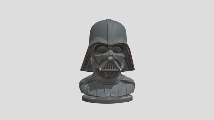 Darth Vader bust chess set