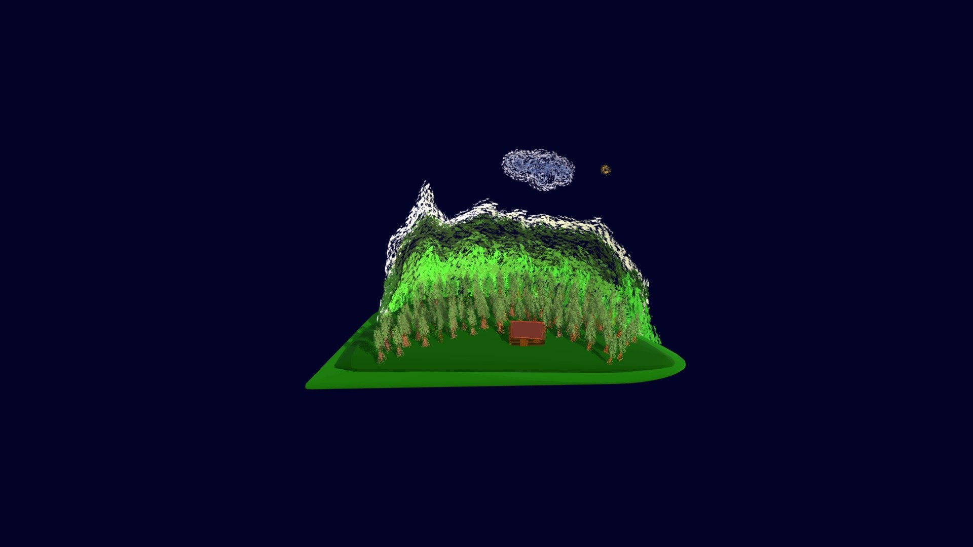 Cottage in the mountains