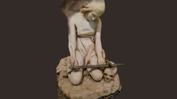 Penitent Magdalene by Canova 3D Model