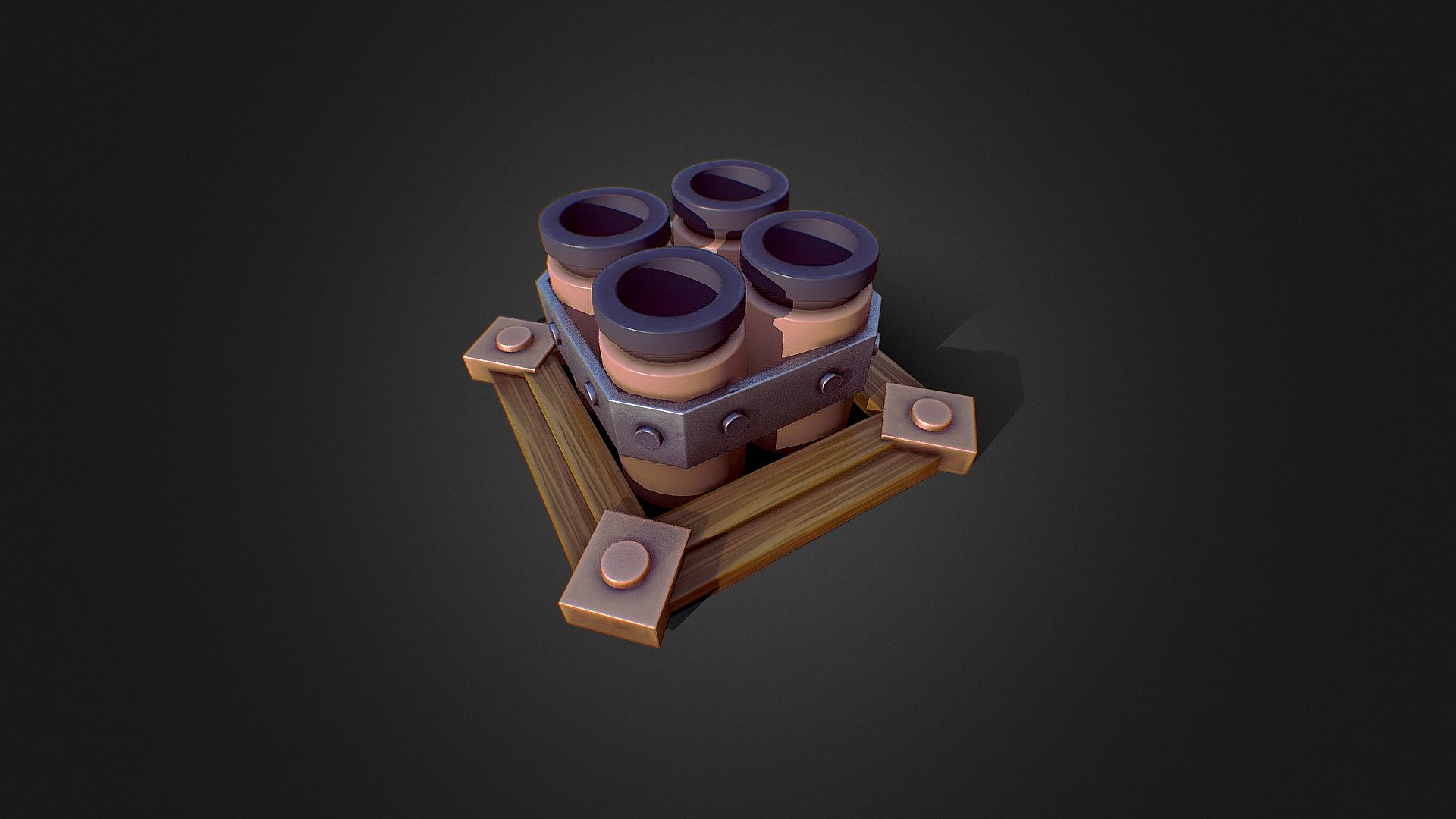 卡通炮塔/Cartoon turret