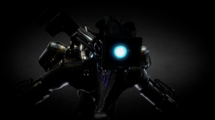 chainsawer large cameraman (SinisterClock) – Modello 3D gratuito STL