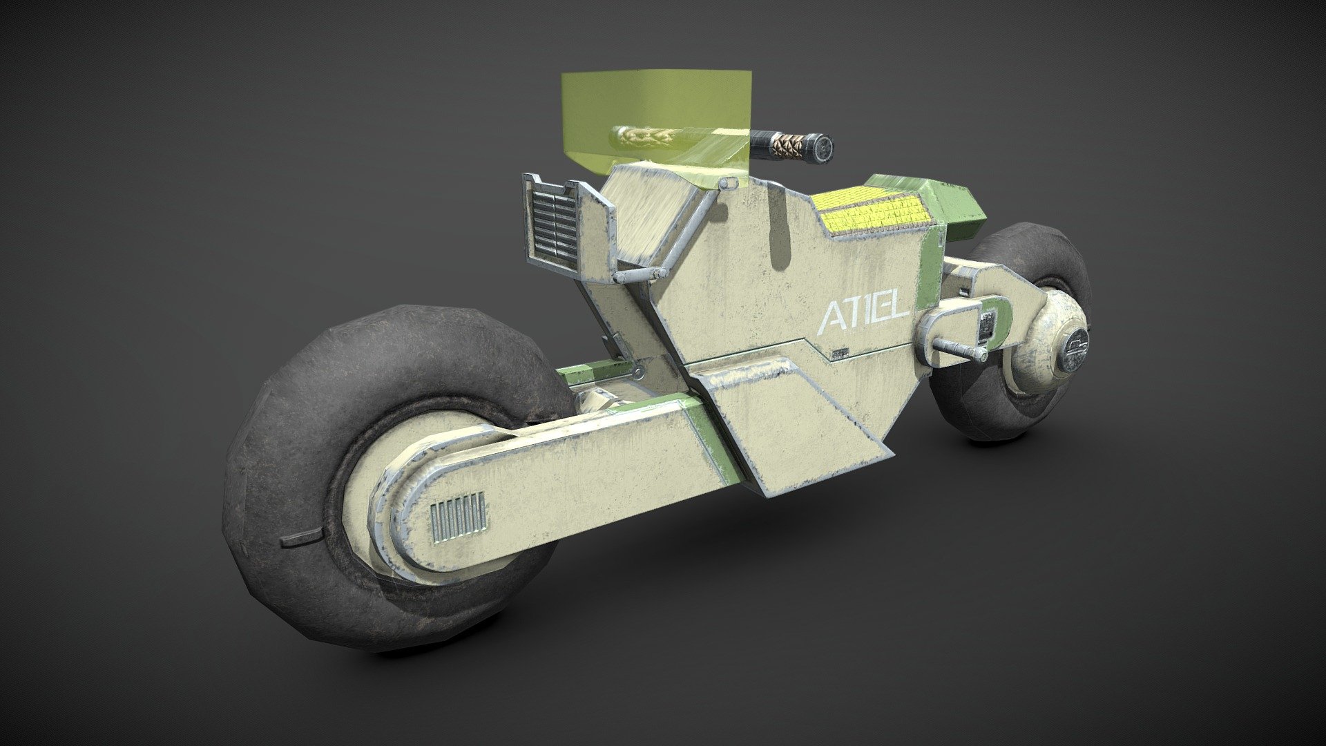 Cyberpunk bike - Atiel V1