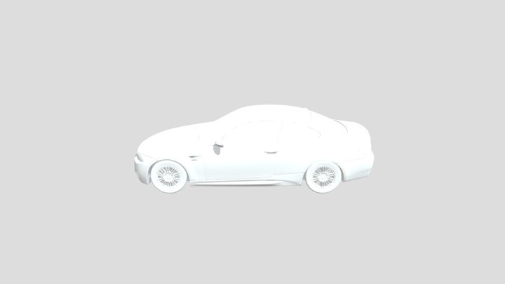 M3 E92 3D Model