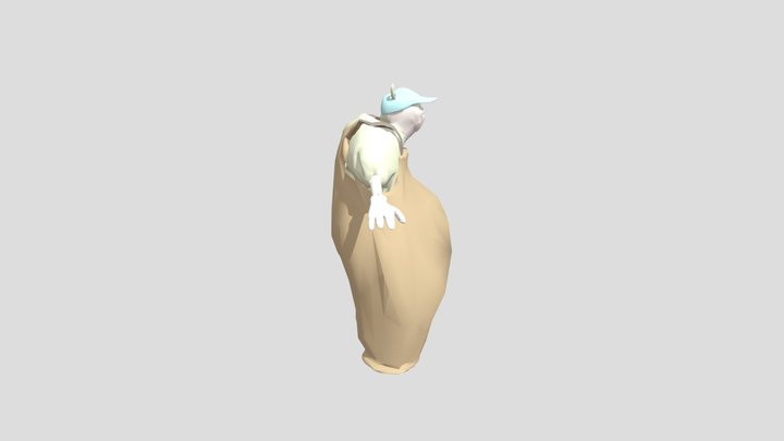 Uncle Samsonite good model 3D Model