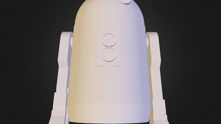 R2-D2 Starwars Model 3D Model