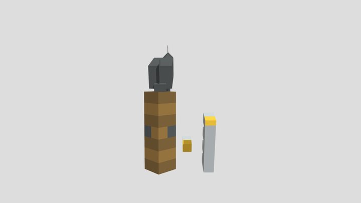 Mauser C96 3D Model