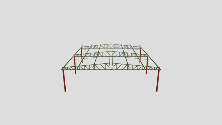 GALPÃO12X13 3D Model