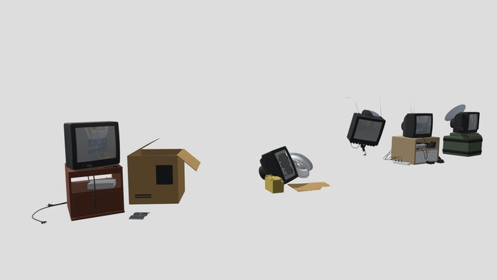 [HW XYZ School] 5 Drafts Of An Object 3D Model