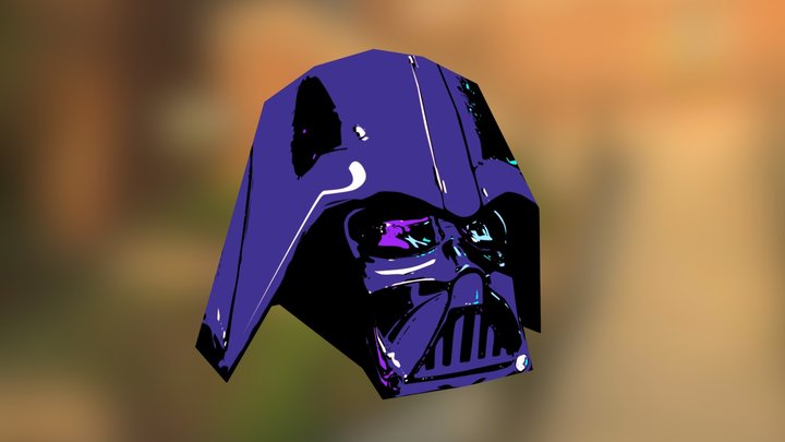 Darth Vader foldable 3D Model