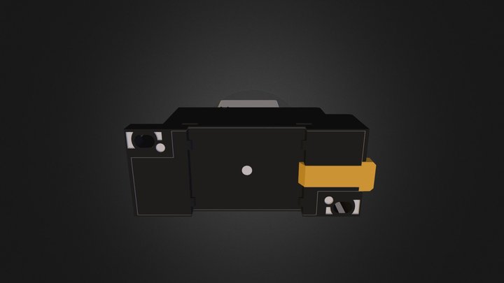 RELAY OMRON MY4 3D Model