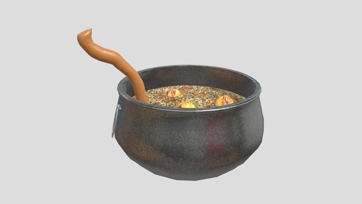 Cauldron V2 3D Model